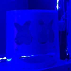 DJ Marshmello Replica Helmet Durable Plastic